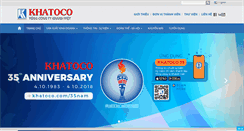 Desktop Screenshot of khatoco.com